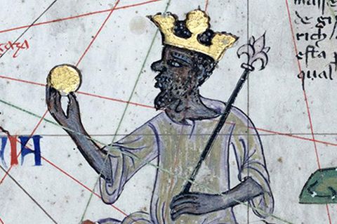 Mansa Musa I. von Mali sei reicher gewesen "als jemand es beschreiben könnte", meint der Historiker Jacob Davidson