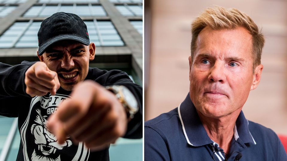 Promi-Lästereien: Capital Bra und Dieter Bohlen im Instagrambattle Capital Bra und Dieter Bohlen im Instagrambattle