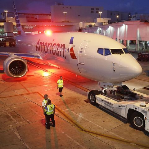 Boeing 737 Max am Boden