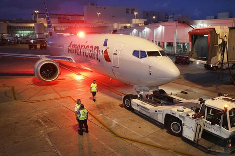 Boeing 737 Max am Boden