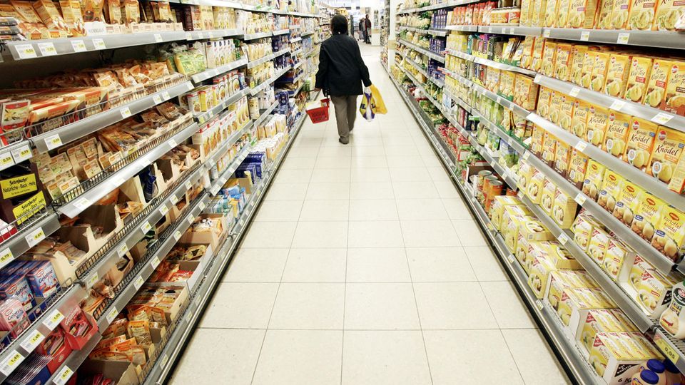 Supermarkt: Die Regalfläche ist begrenzt