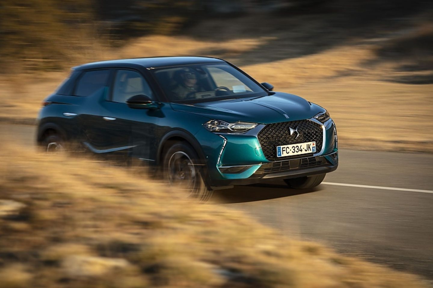 Nach 8,2 Sekunden erreicht der DS 3 Crossback 100 km/h