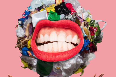 Plastikmüll Coca-Cola