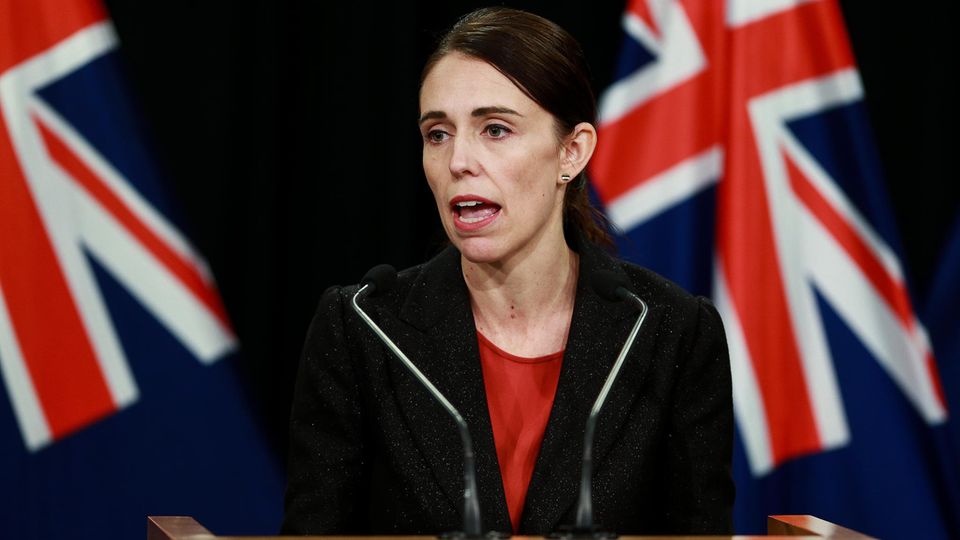 Jacinda Ardern, die Ministerpräsidentin von Neuseeland, verurteilte den Terroranschlag in Christchruch