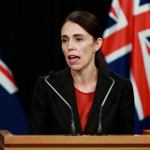 Jacinda Ardern, die Ministerpräsidentin von Neuseeland, verurteilte den Terroranschlag in Christchruch