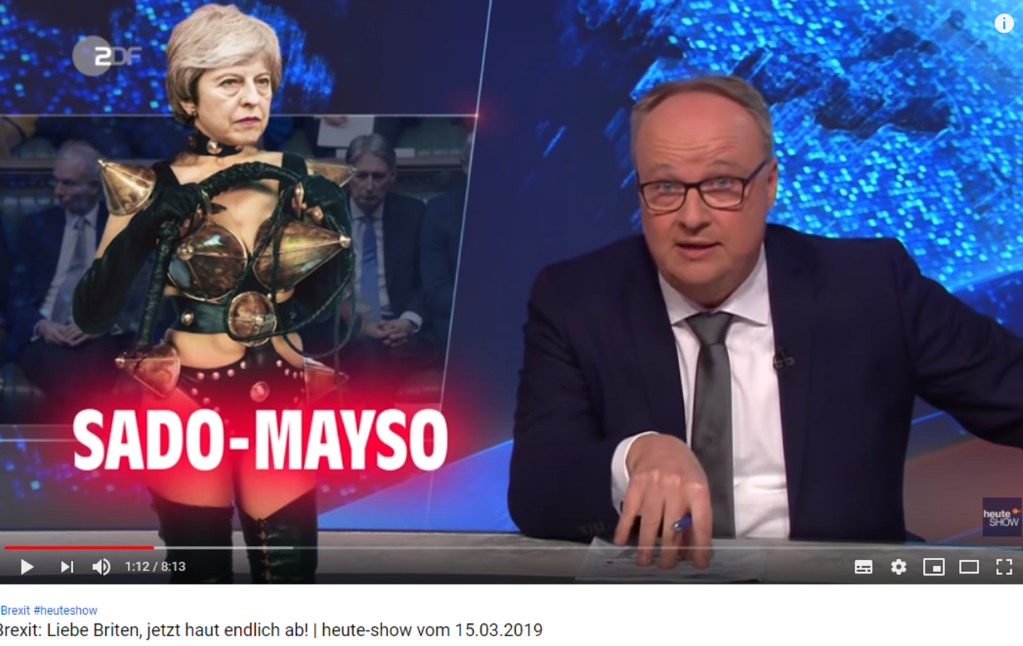 "heute show" über den Brexit