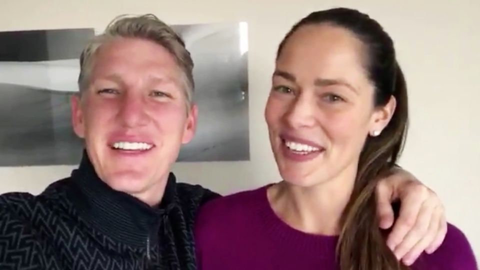 Bastian und Ana Schweinsteiger