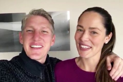 Bastian und Ana Schweinsteiger