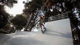 Sky auf der Halfpipe