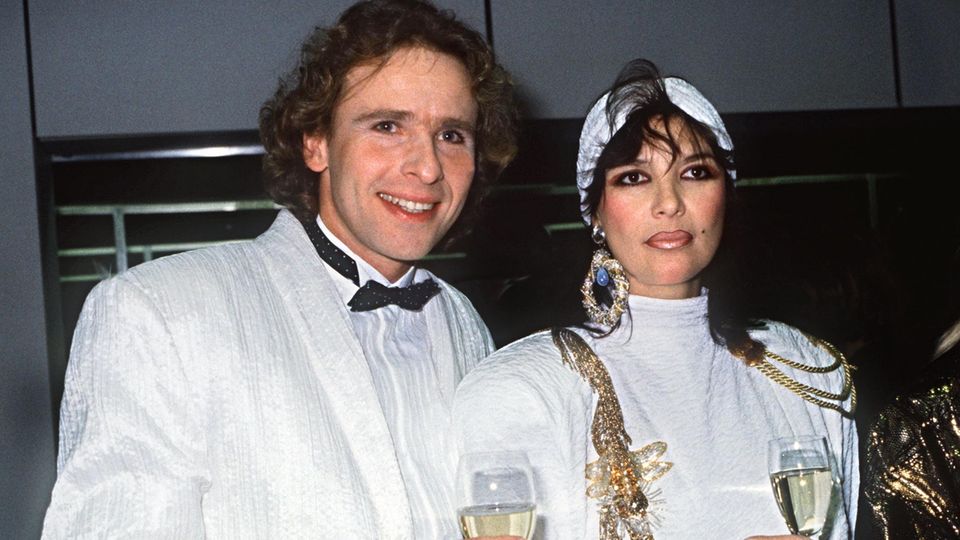Auch modisch harmonierten Thomas und Thea Gottschalk, hier 1987 bei der Bambi Verleihung
