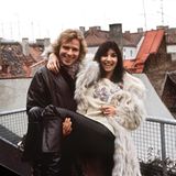 TV-Star: Frisch verheiratet: Thomas und Thea beim Dreh einer Homestory in ihrer gemeinsamen Wohnung in München, 1979.