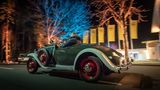 Der Oldtimer ist 95 Stundenkilometer schnell