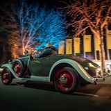 Der Oldtimer ist 95 Stundenkilometer schnell