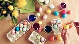 Ostereier bemalen: 54 Prozent der Befragten bemalen Ostereier.