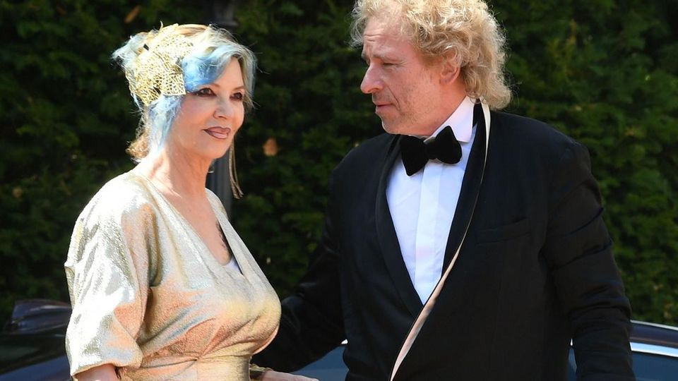 Thomas Gottschalk Ihr letzter gemeinsamer Auftritt: Thomas Gottschalk und Ehefrau Thea bei den Bayreuther Festspielen im Juli 2018