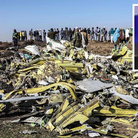 Das Trümmerfeld in der Nähe von Addis Abeba: Hier stürzte am 10. März eine Boeing 737 MAX 8 von Ethiopian Airlines ab. Am 18. März wandte sich Boeing-Chef Dennis Muilenburg mit einem Brief und einer Videobotschaft erstmals an die Öffentlichkeit.