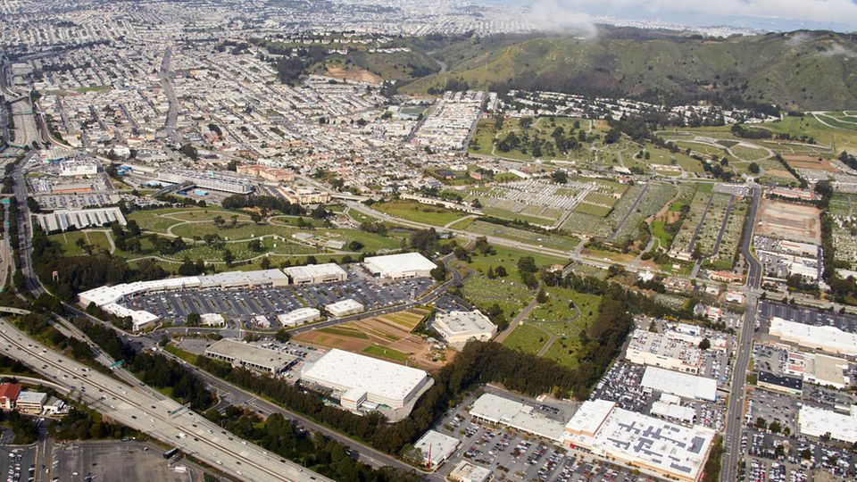 Colma, Kalifornien: 99,9% der Bewohner sind hier begraben