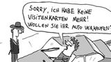 Cartoons von Tobias Schülert: Klimawandel - So schlecht geht es Frau Holle