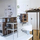 An dem Modell kann man gut die Ständerbauweise erkennen.