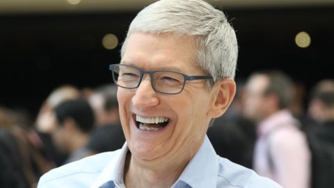 Ab Werk : Apple-Chef Tim Cook dürfte die Einschätzung des BSI sehr freuen