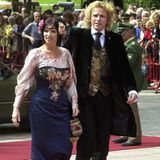 Thea und Thomas Gottschalk 2002 in Bayreuth