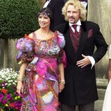 Thea und Thomas Gottschalk 2000 in Bayreuth