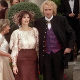 Thea und Thomas Gottschalk 1998 in Bayreuth