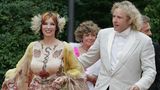 Thea und Thomas Gottschalk 2005 in Bayreuth