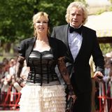 Thea und Thomas Gottschalk 2010 in Bayreuth