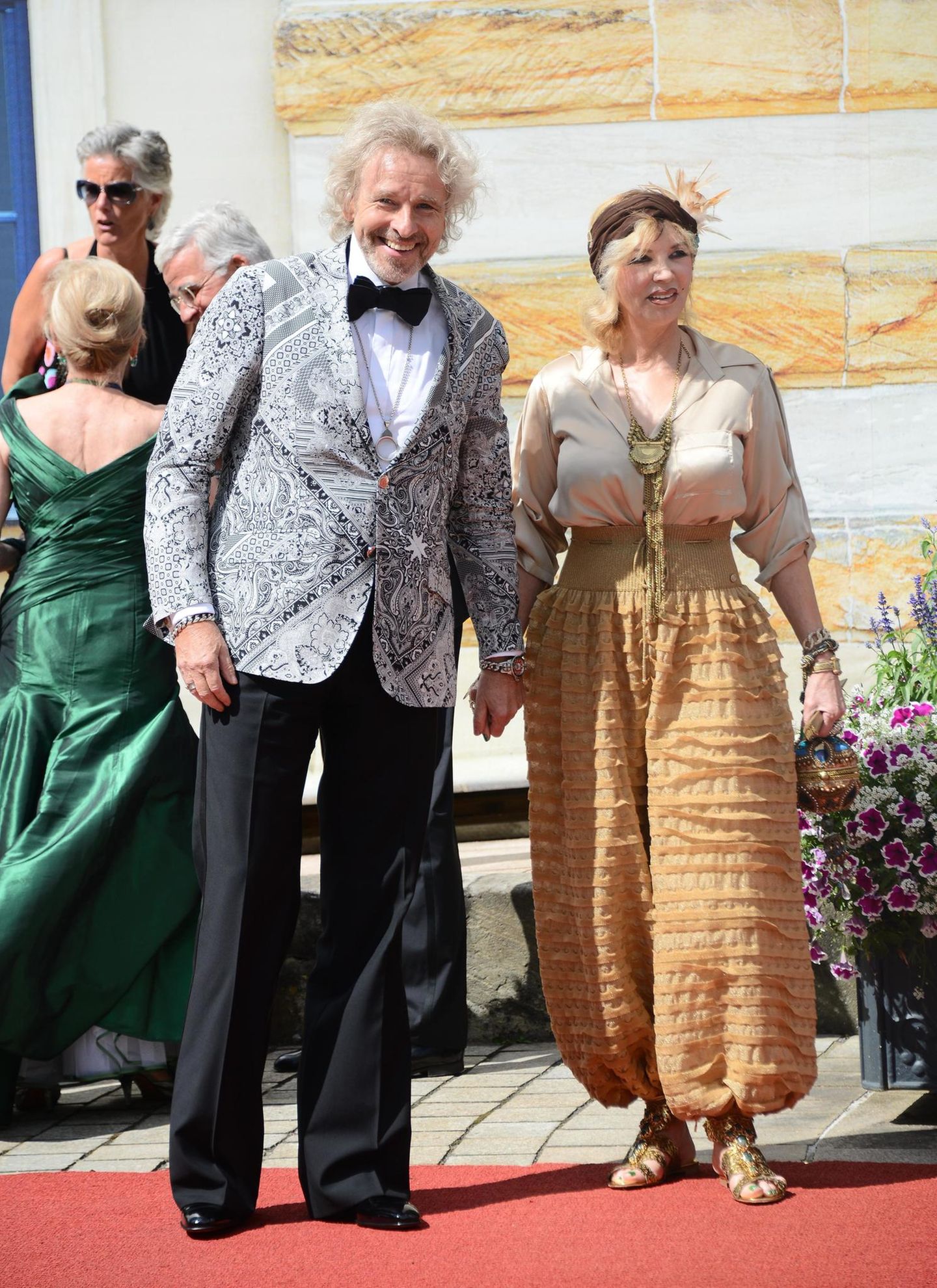 Thomas und Thea Gottschalk 2015 in Bayreuth