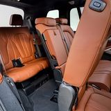 BMW X7 xDrive 50i - mäßiges Platzangebot in Reihe drei