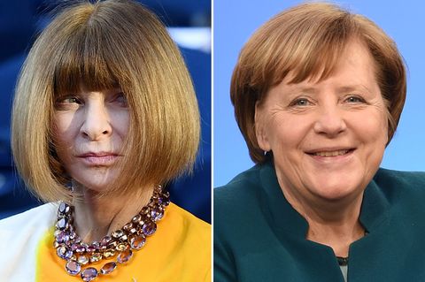 Anna Wintour Angela Merkel