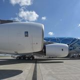 Angetrieben werden die drei Airbus A380 von jeweils vier Rolls-Royce-Triebwerken vom Typ Trend 900