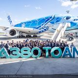 Als letzter neuer A380-Kunde hat am Mittwoch die japanische Fluggesellschaft ANA einen Airbus A380 erhalten