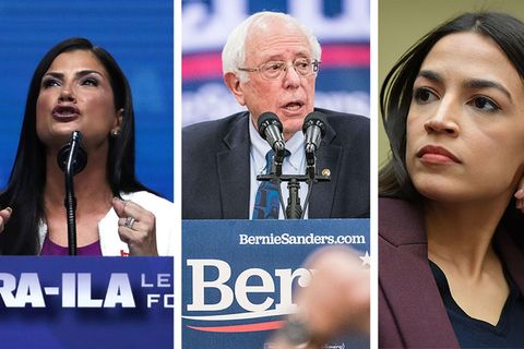 Loesch, Sanders, Ocasio-Cortez