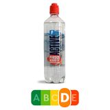 Keinesfalls so leicht wie Wasser: Der Durstlöscher Active O2 von Adelholzener rutscht dank seines Zuckergehalts in den orangen Bereich.