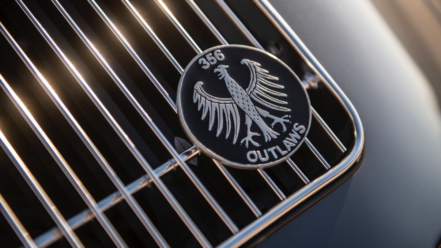 Das 356-Outlaws-Logo darf nicht fehlen.