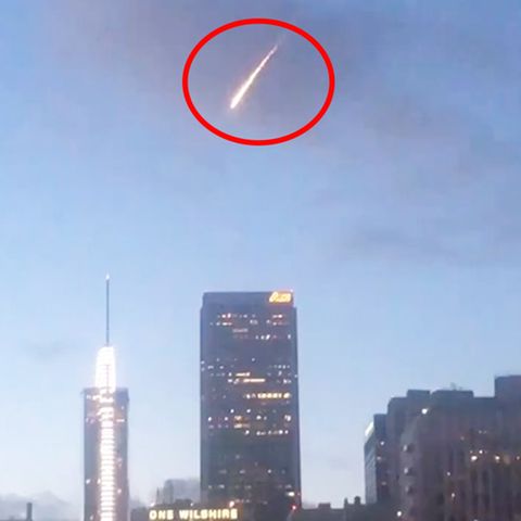 Los Angeles: Feuerball über Metropole – Meteor entpuppt sich als Werbeaktion