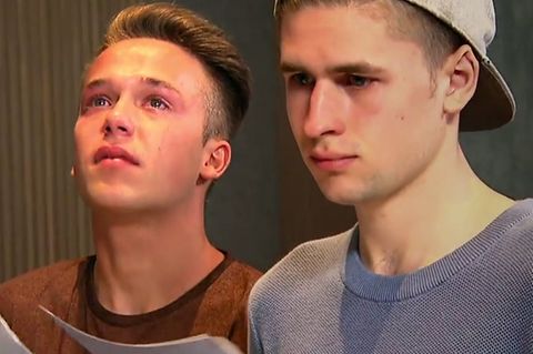 Jonas und Taylor beim DSDS-Recall 2019