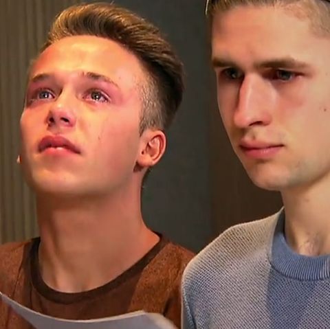 Jonas und Taylor beim DSDS-Recall 2019