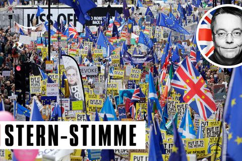 London - Anti-Brexit-Marsch