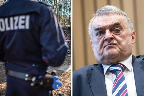 NRW-Innenminister Herbert Reul und Polizei in Lügde