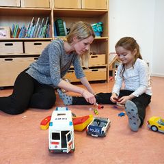 Besuch bei einer Logopädin