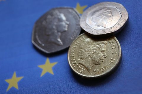Brexit-Gedenkmünze mit falschem Datum