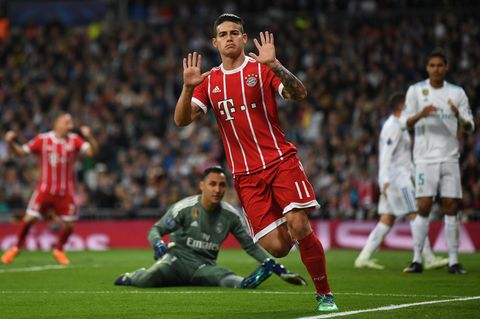 Super League statt Champions League - James trifft für Real Madrid gegen FC Bayern