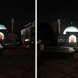 Bei Abendaufnahmen kommt es auf das Motiv an. Während bei diesem Bild das Huawei P30 Pro (links) gegenüber dem iPhone Xs klar das bessere Bild abliefert...