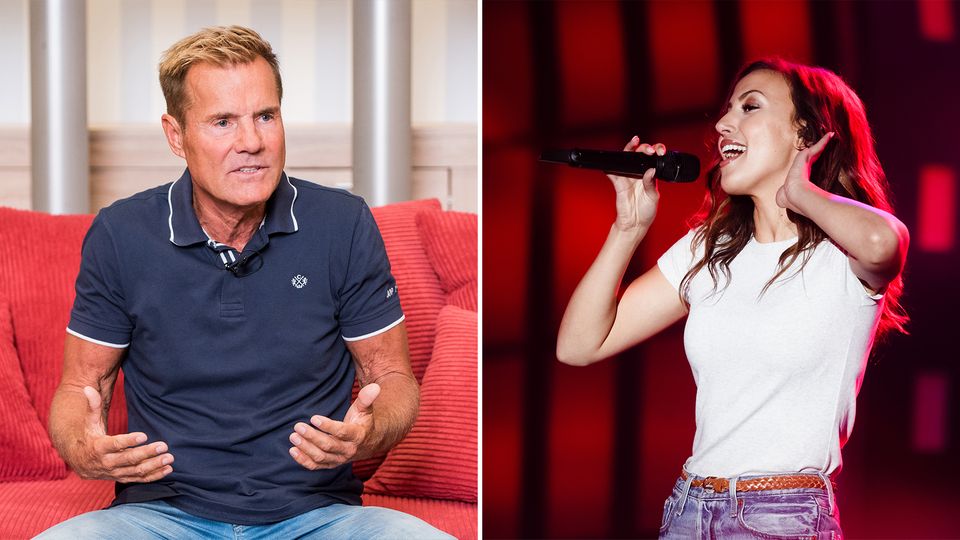 Dieter Bohlen und Sängerin Namika