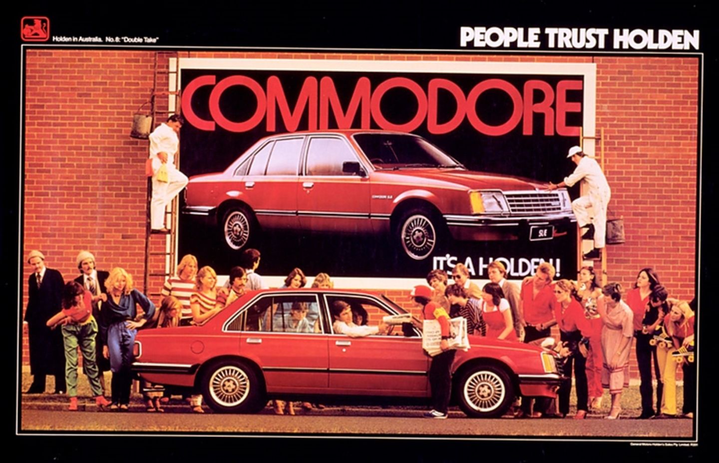 Holden Commodore - ein Foto aus besseren Zeiten