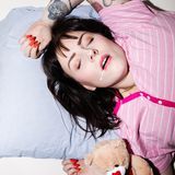 Toyah Diebel schläft