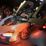 Auch die Scheinwerfer funktionieren